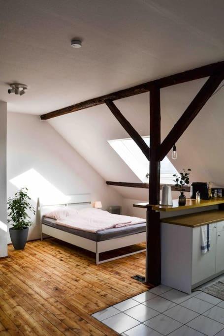 Schoene Dachgeschosswohnung Nahe Koeln Exterior foto